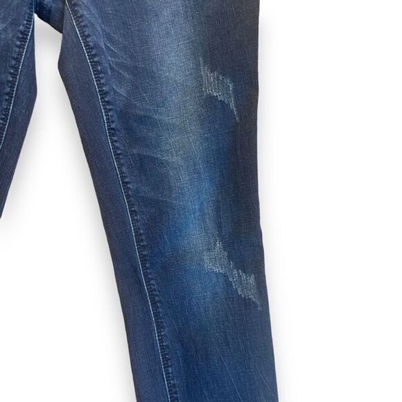 YMI Destroyed Skinny Jeans Sz 9 - Picture 4 of 12